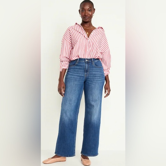 Old Navy Denim - Old Navy High Rise Wow Wide Leg Jeans*